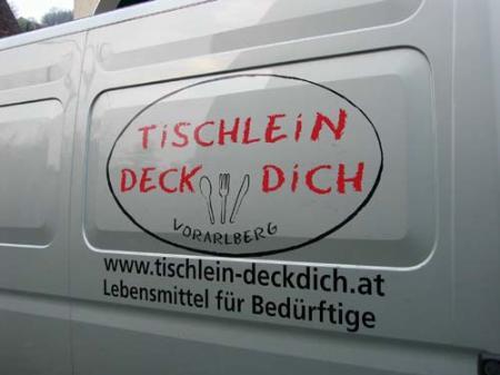 Tischlein Deck Dich, ein Rettungsanker für hunderte bedürftige Vorarlberger.